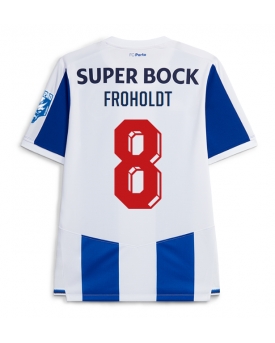 Billige Fotballdrakt Porto Victor Froholdt #8 Replika Hjemmedrakt 2026-27 Kortermet Billige Fotballdrakt Porto Victor Froholdt #8 Replika Hjemmedrakt 2026-27 Kortermet